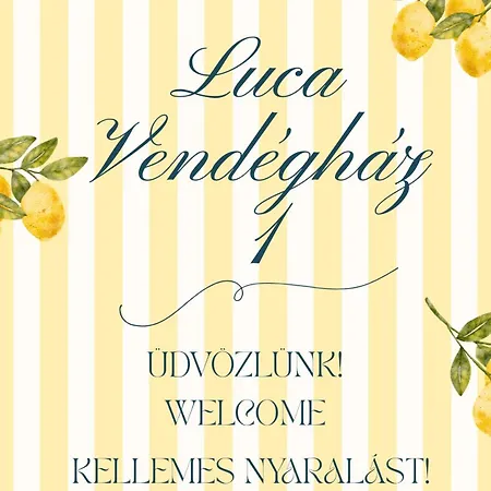 Luca 1. Apartamento Sárvár